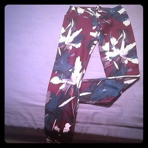 Floral Print Leggings